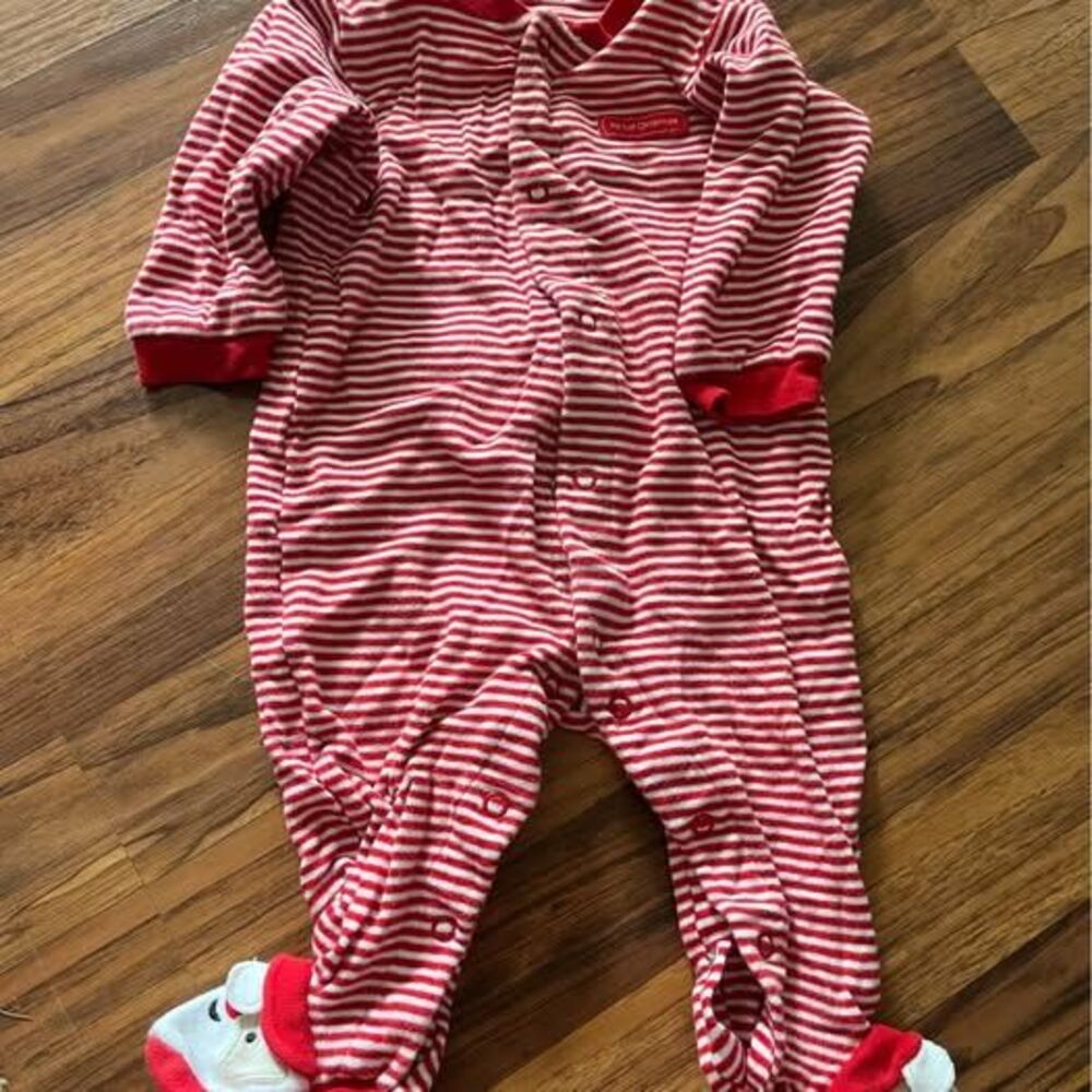 Precious Firsts by Carter's 9M My First Christmas Sleeper